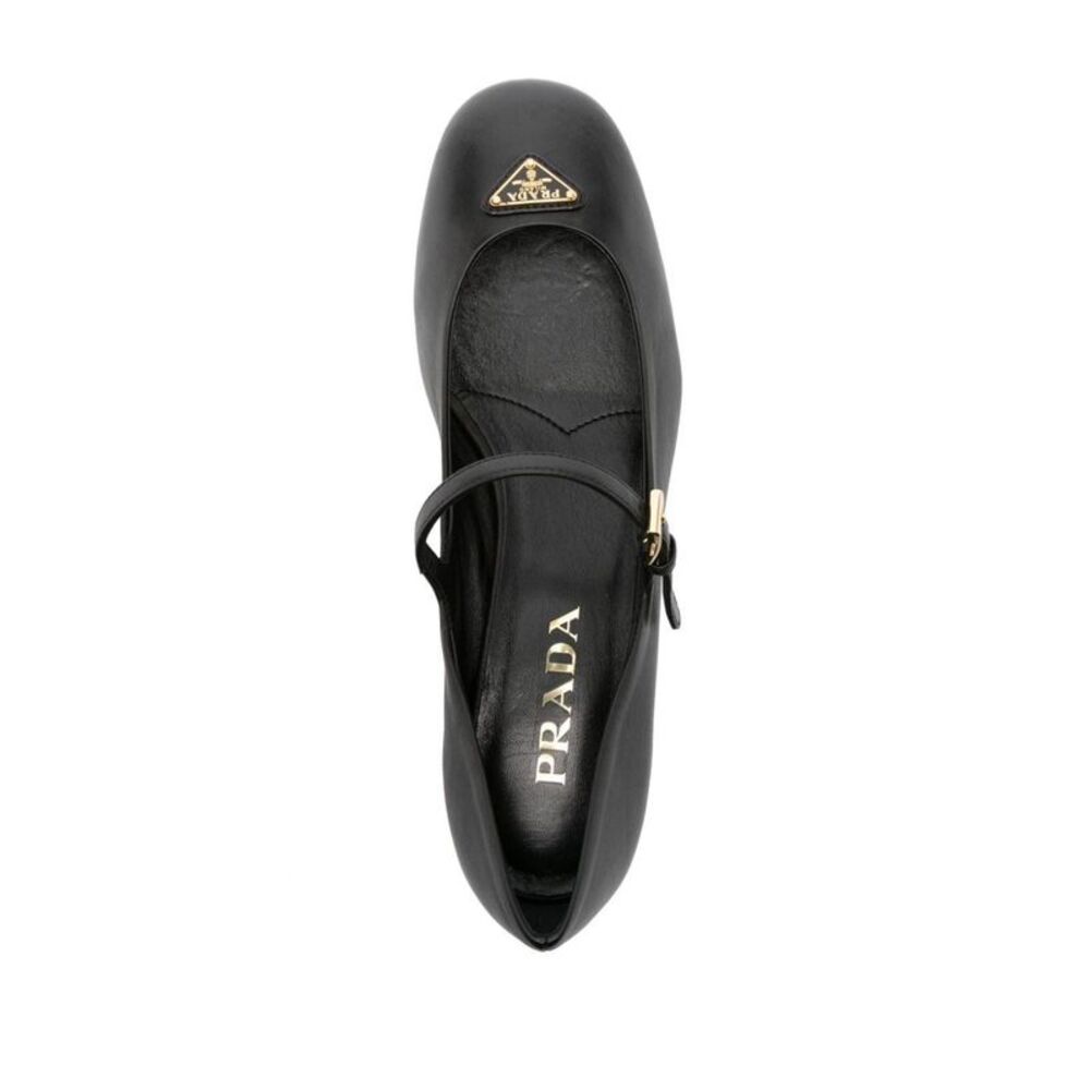 Prada Women Nappa Leather Mary Jane Pumps - Picture 4 of 4
